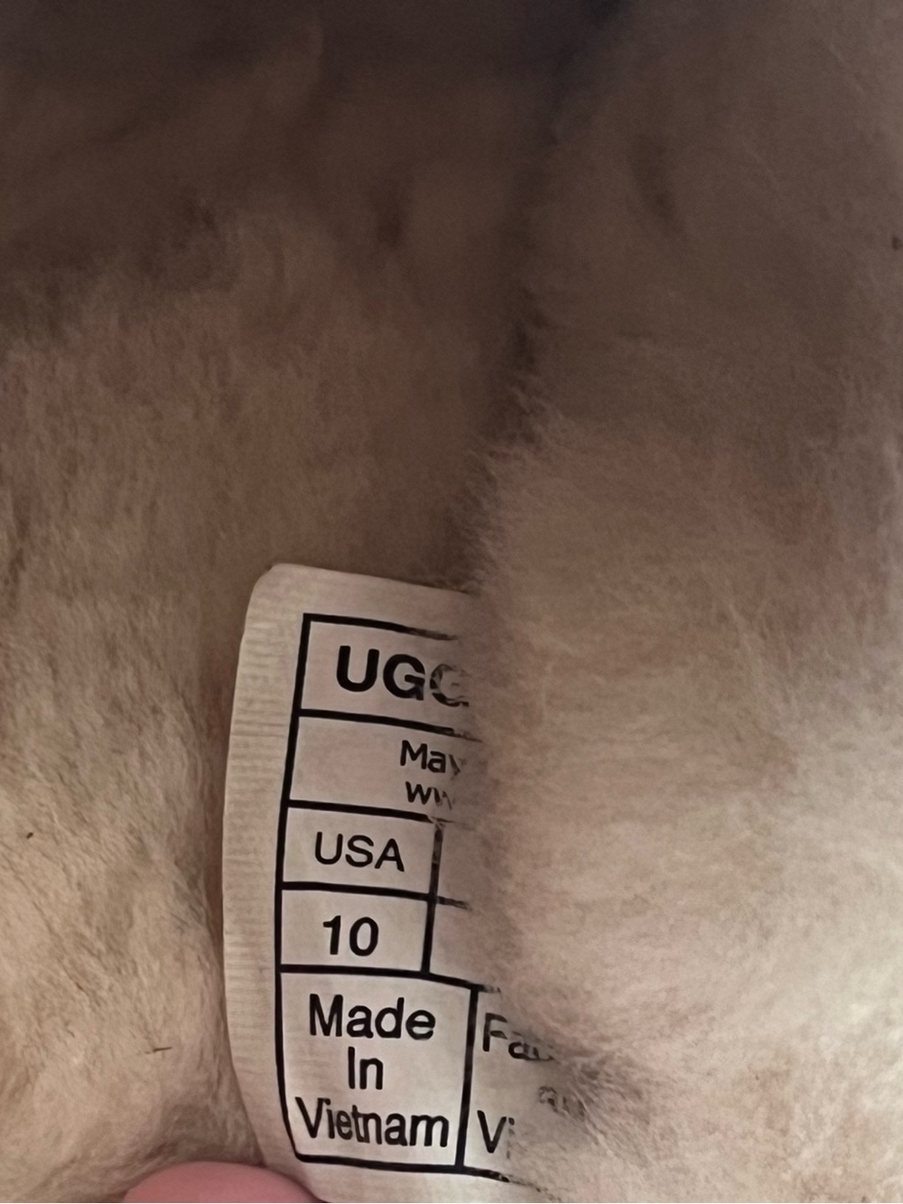 UGG  Chestnut Suede Shearling-Lined Moccasin Slippers - Picture 6 of 11